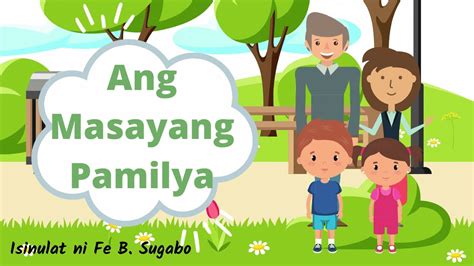 kwento tungkol sa pamilya|Ang Masayang Pamilya .